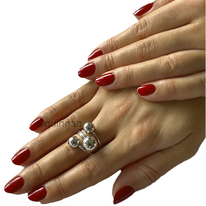 Luna Elegant Ball Ring