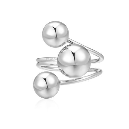 Luna Elegant Ball Ring